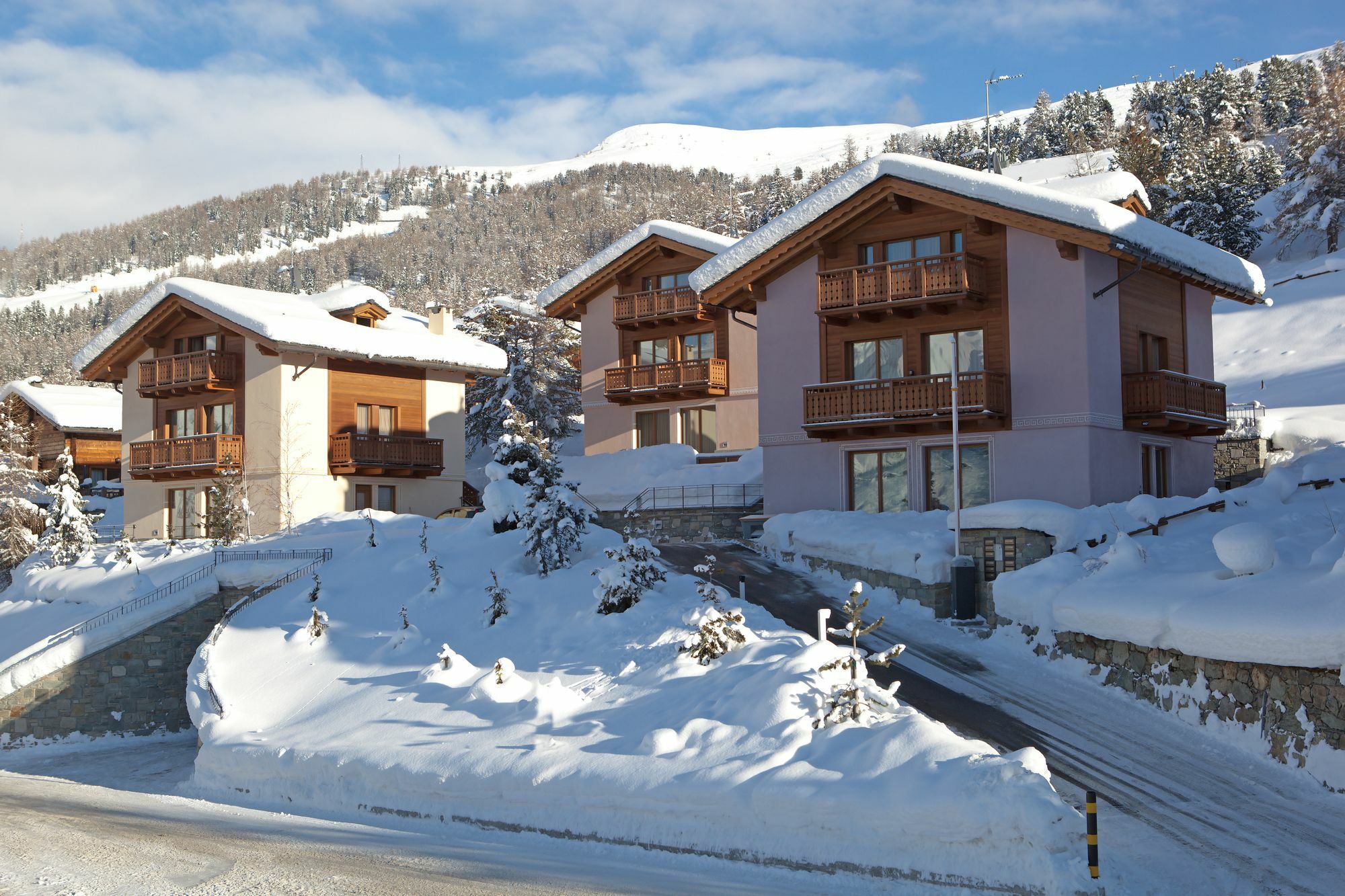 Chalet Teola Livigno Kültér fotó