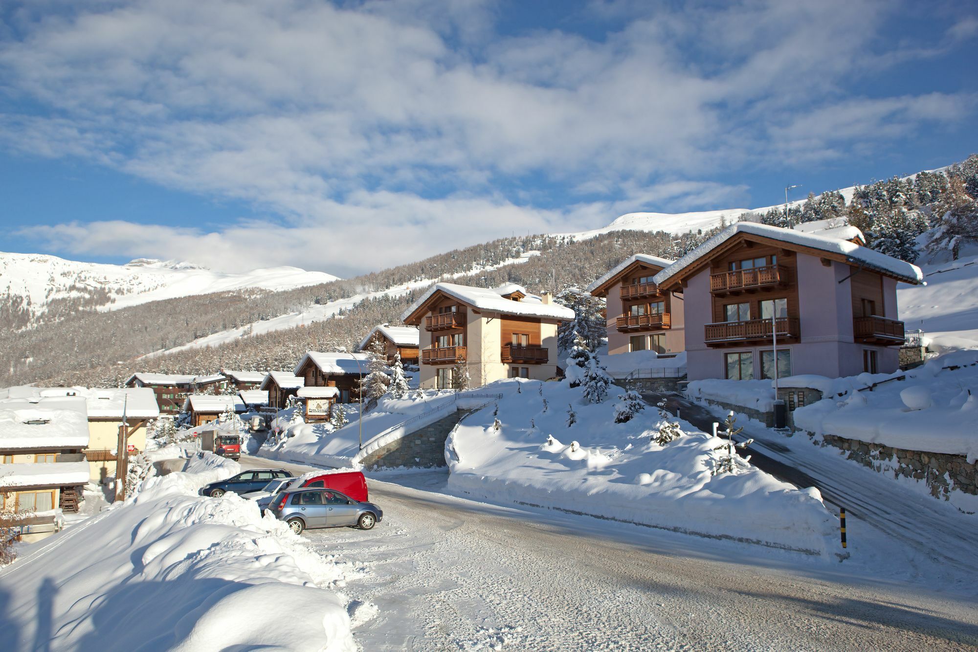 Chalet Teola Livigno Kültér fotó